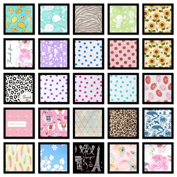 100 DIFFERENT 10x13 POLYMAILERS! - Picture 4 of 8